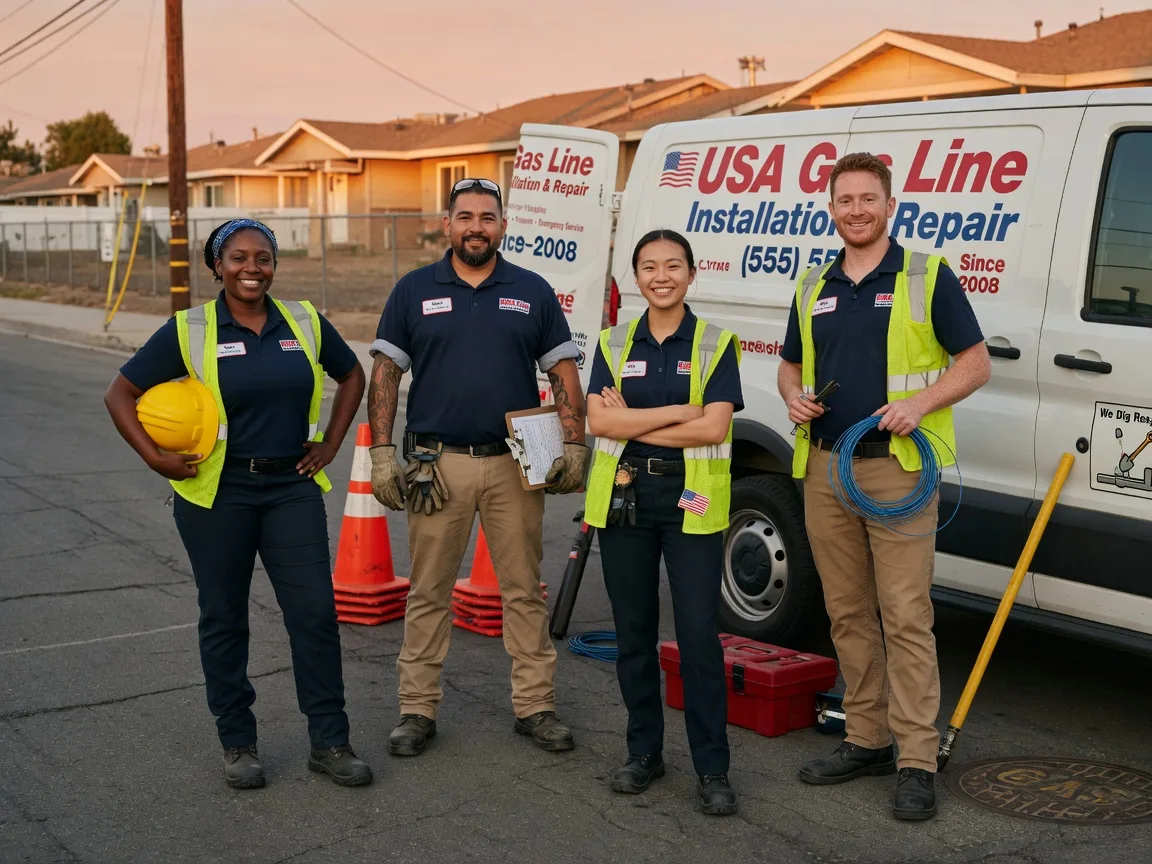 Gas Line Installation company in Murfreesboro, AR